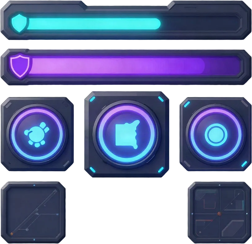 Sci-fi HUD kit